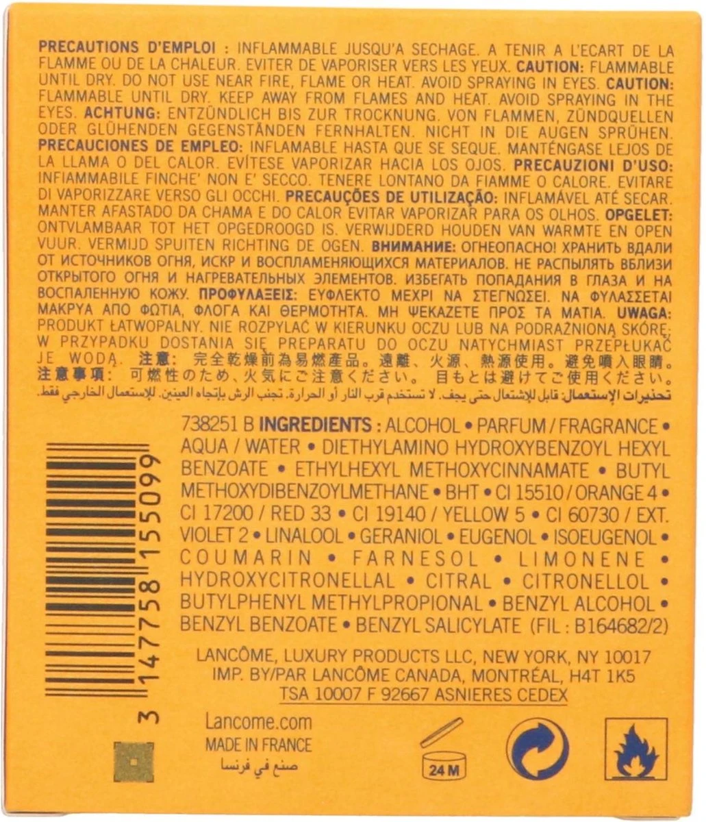 Lancôme Poême 30 Ml - Eau De Parfum - Damesparfum - Afbeelding 5