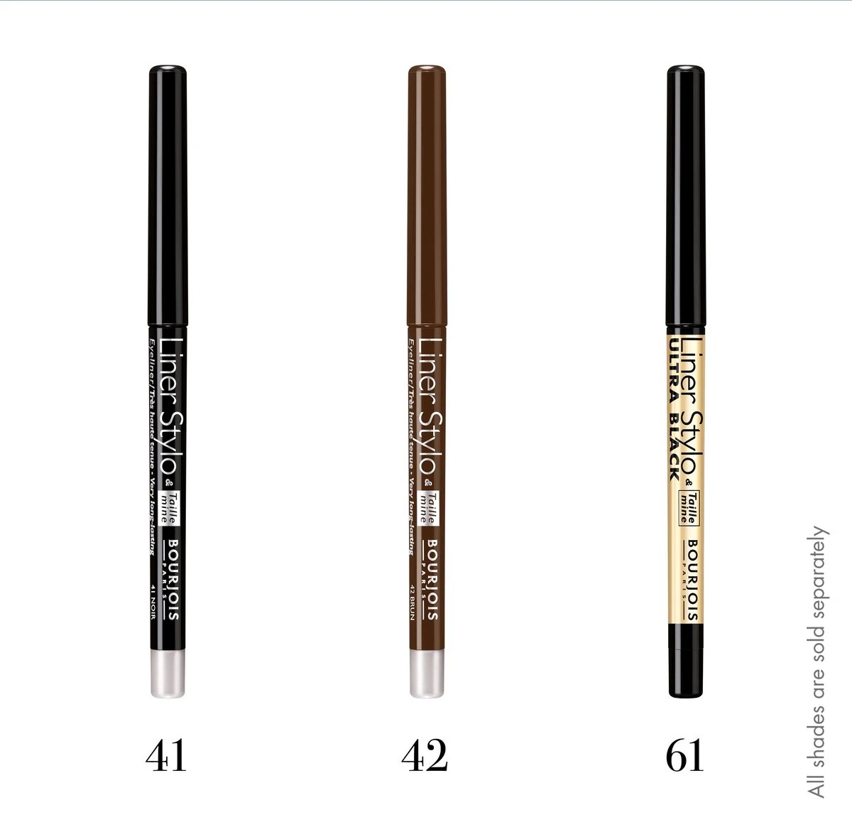 Bourjois - Liner Stylo Retractable Eye Pencil 0.28 G 41 Noir - - Afbeelding 5