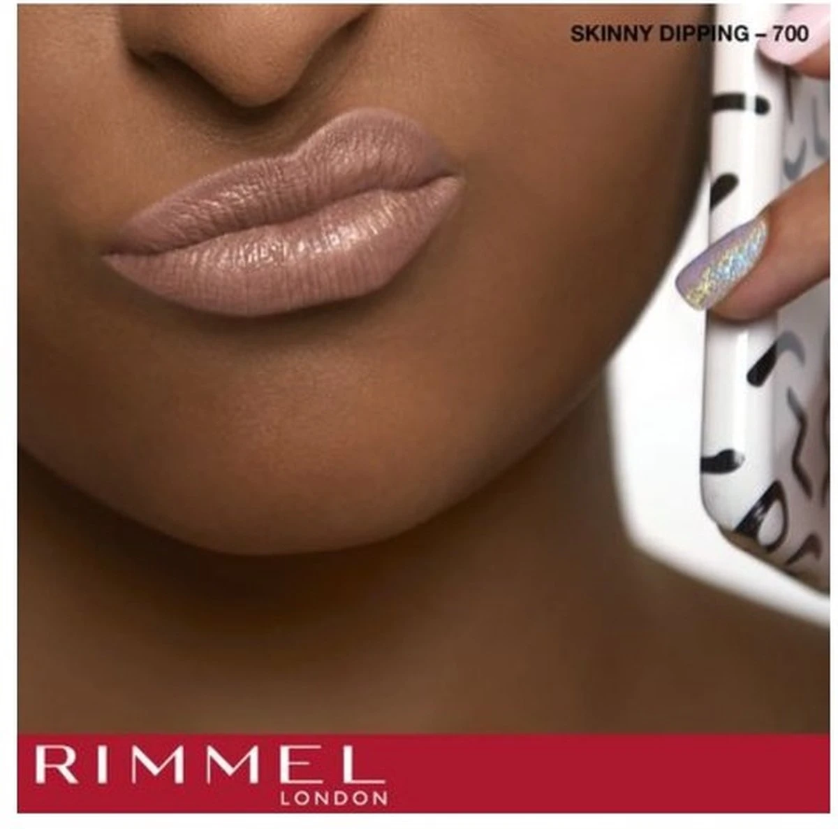 Rimmel London Provocalips Kiss Proof 16 Hr Liquid Lip - 700 Skinny Dipping - 7 Ml - Nude - Afbeelding 13