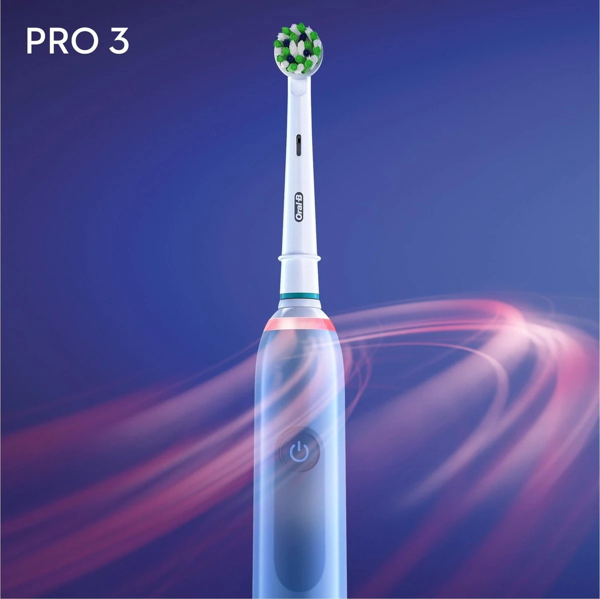Oral B Oral-B Pro 3 - 3000 - Elektrische Tandenborstel - Ontworpen Door Braun - Blauw - Afbeelding 14