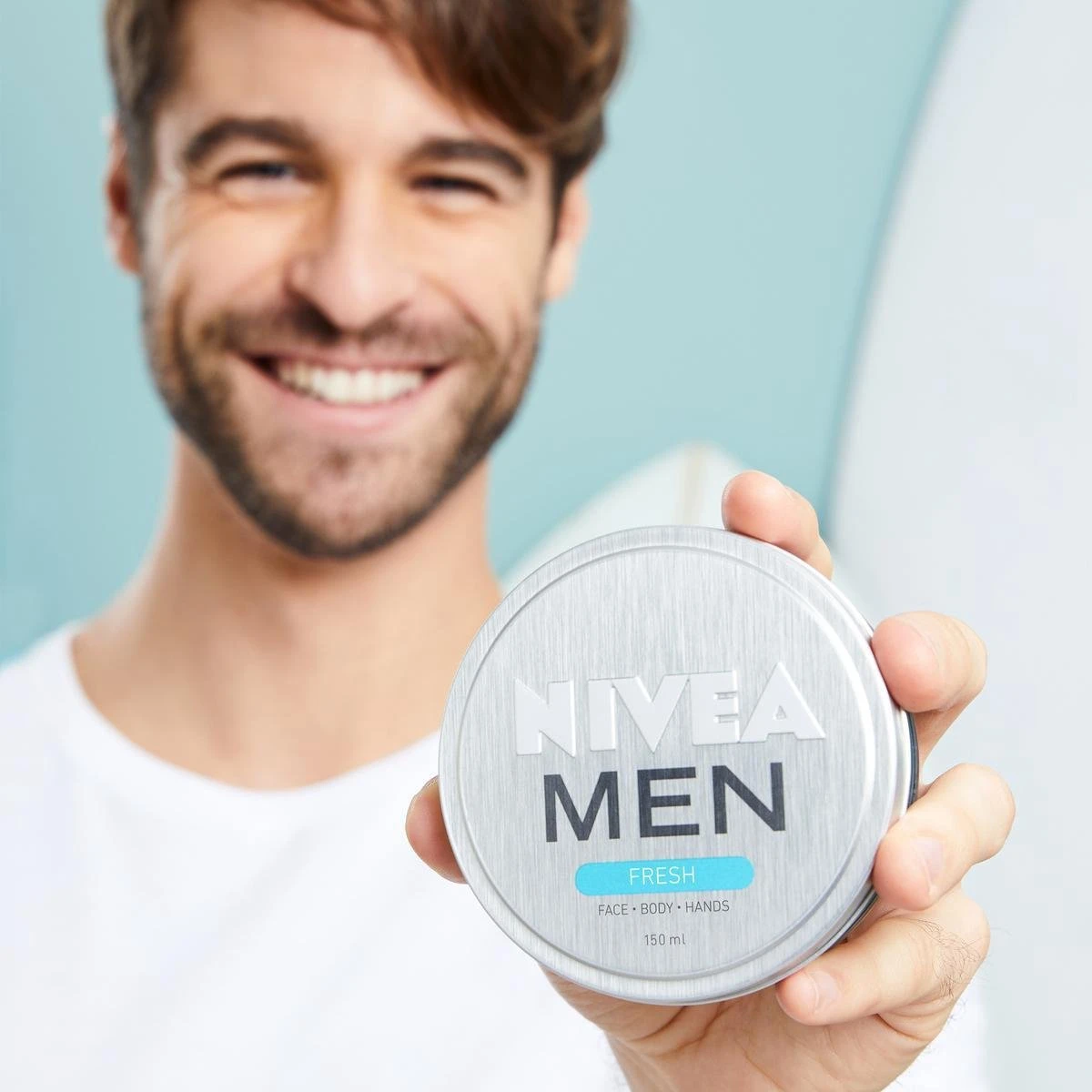 NIVEA MEN FRESH Hydratatie Van Gezicht, Lichaam En Handen -150ml - Afbeelding 3