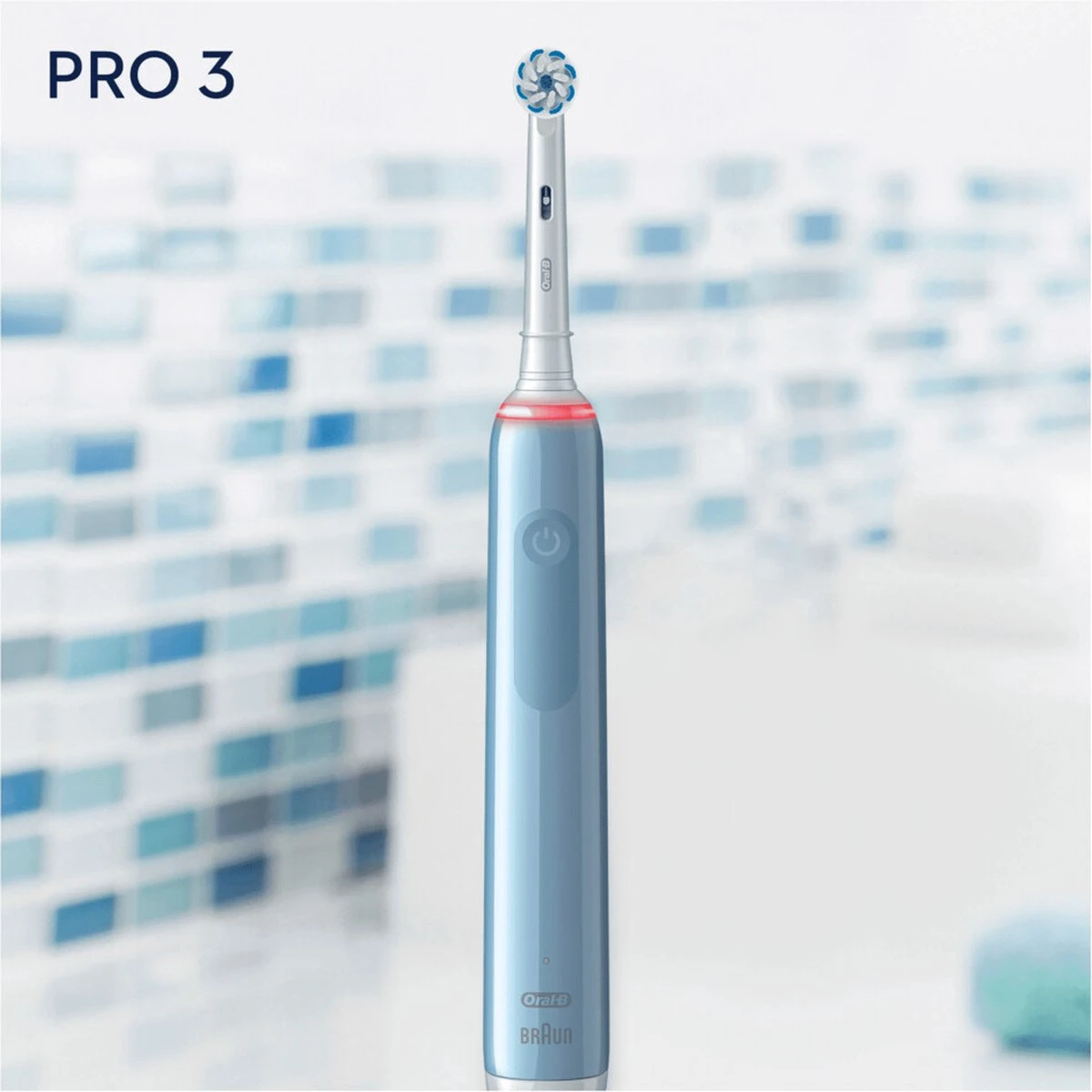 Oral B Oral-B Pro 3 - 3000 - Elektrische Tandenborstel - Ontworpen Door Braun - Blauw - Afbeelding 12