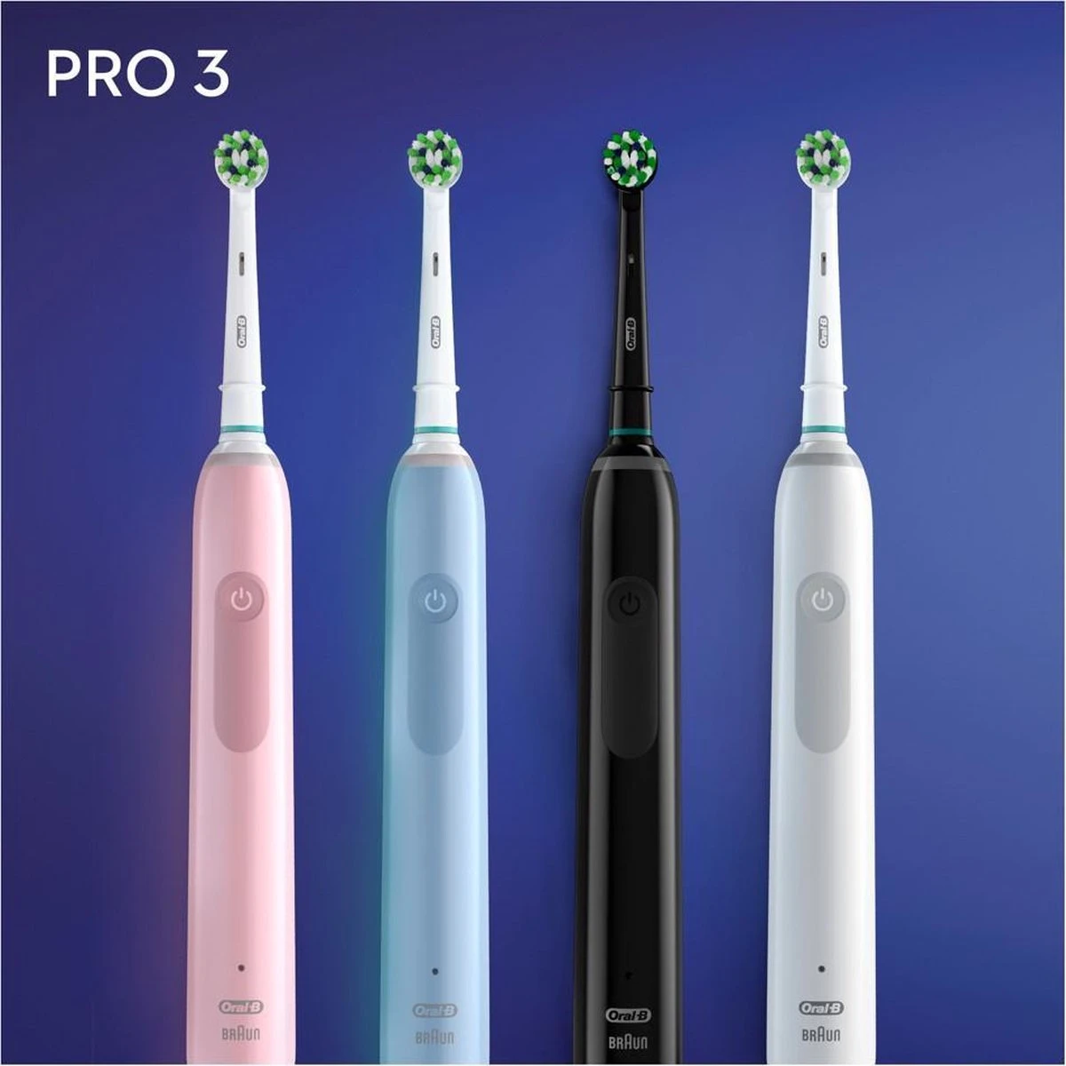 Oral B Oral-B Pro 3 - 3000 - Elektrische Tandenborstel - Ontworpen Door Braun - Blauw - Afbeelding 16