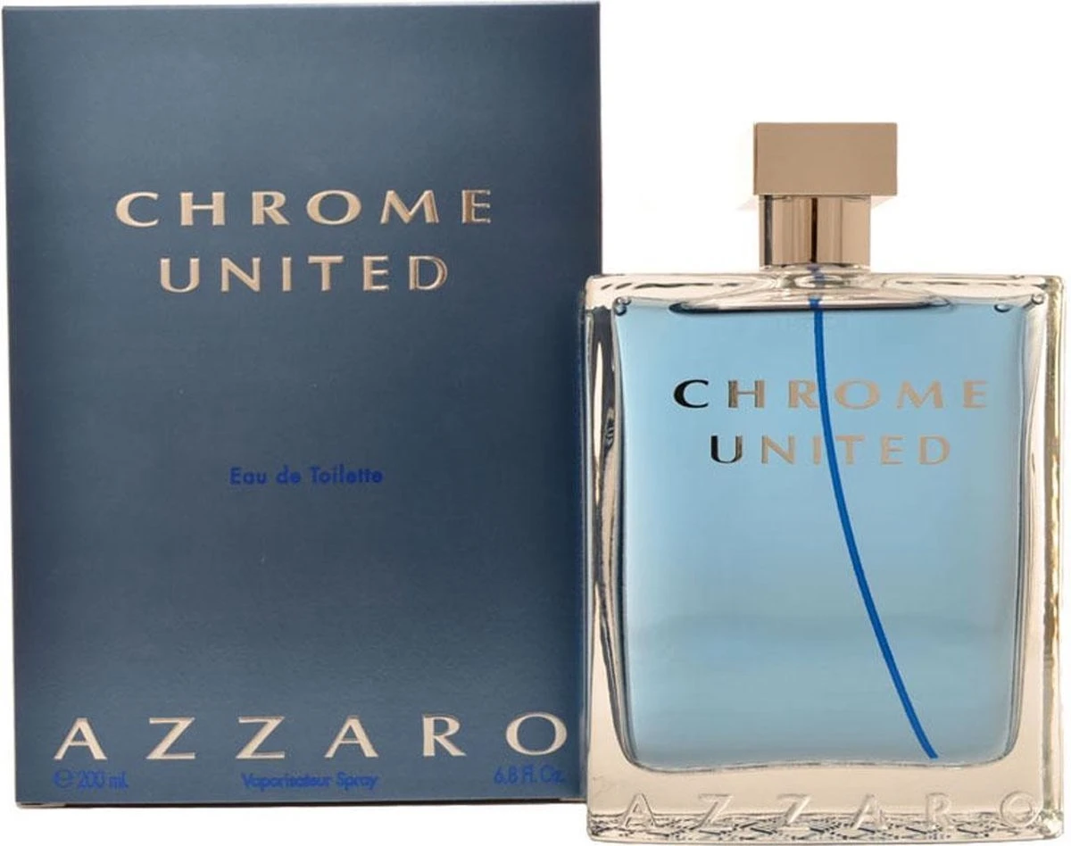 Azzaro Chrome United - 200ml - Eau De Toilette - Afbeelding 2