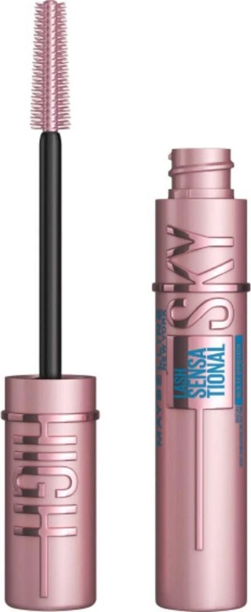 Maybelline Lash Sensational Sky High Waterproof - Zwart - Lengte Mascara - 6 Ml - Afbeelding 6