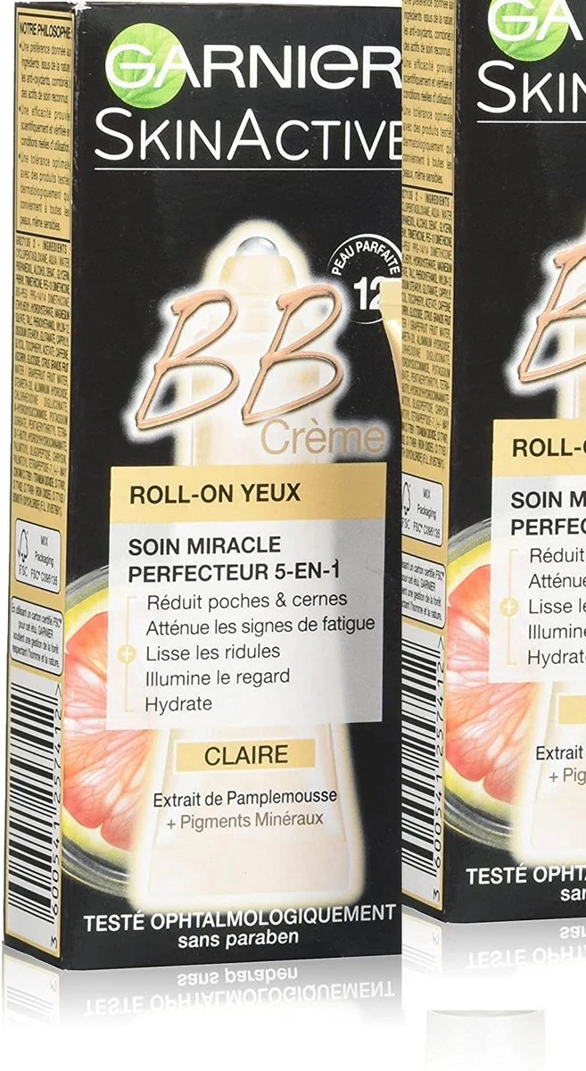 Garnier Skin Active BB Cream Oogroller 5-IN-1 LIGHT (2 STUKS) - Afbeelding 2
