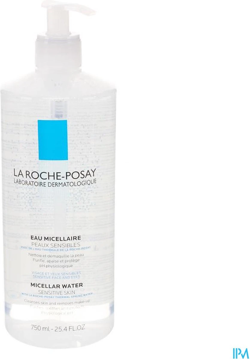 La Roche-Posay Fysiologisch Micellair Water - 750ml - Gevoelige Huid - Afbeelding 3