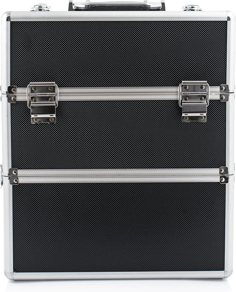 SUNONE Make Up Koffer Robuust Zwart XXL - Afbeelding 2